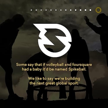 Spikeball Red White Blue Standard 3 Ball Kit