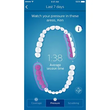 Philips Sonicare DiamondClean Smart 9500 Rechargeable Electric Power Toothbrush, White, HX9924/01