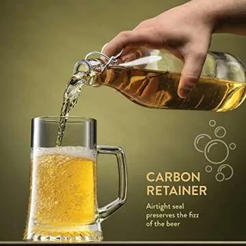 Bormioli Rocco Giara Swing Top Bottles Set of 6