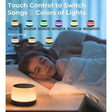 Tibetan Meditation Singing Bowls Machine - Plays 8 Different Bowls Sound for Yoga, Meditation, Mindfulness, Healing, Chakra Healing, Stress Relief, Timer and Memory Features for Women/Men, by Vangoa