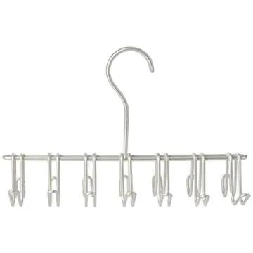 iDesign Classico Closet Organizer Rack for Ties, Belts