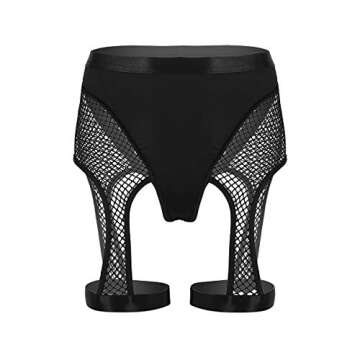 Stylish iEFiEL Women's Fishnet Cutout Booty Shorts