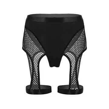 Stylish iEFiEL Women's Fishnet Cutout Booty Shorts