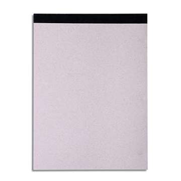 Mintra Office Legal Pads - ((BASIC WHITE 6pk, 8.5in x 11in, NARROW RULED)) - 50 Sheets per Notepad, Micro perforated Writing Pad, Notebook Paper for School, College, Office, Business