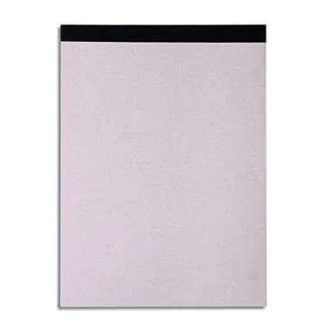 Mintra Office Legal Pads - ((BASIC WHITE 6pk, 8.5in x 11in, NARROW RULED)) - 50 Sheets per Notepad, Micro perforated Writing Pad, Notebook Paper for School, College, Office, Business