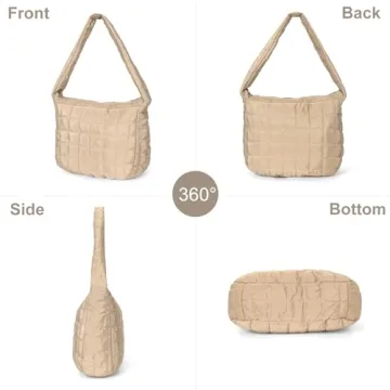 Stylish Quilted Tote Bags for Women Lightweight & Chic