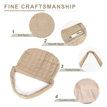 Stylish Quilted Tote Bags for Women Lightweight & Chic