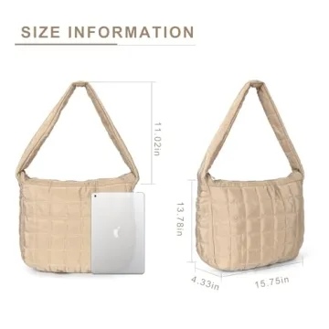 Stylish Quilted Tote Bags for Women Lightweight & Chic