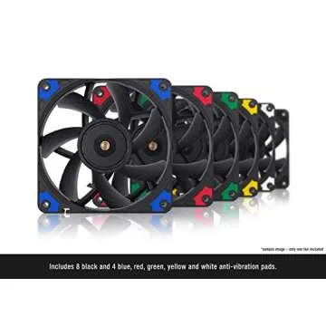 Noctua NF-A12x15 PWM chromax.Black.swap, Premium Quiet Slim Fan, 4-Pin (120x15mm, Black)