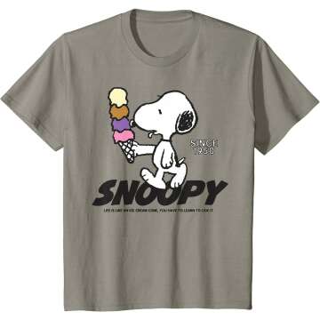 Snoopy Ice Cream Cone T-Shirt | Peanuts Collection
