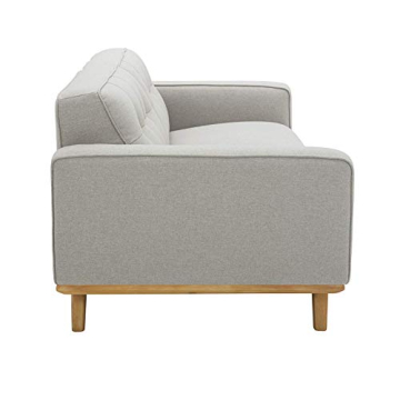 Rivet Bigelow Modern Sofa Couch with Wood Base - Stylish Comfort