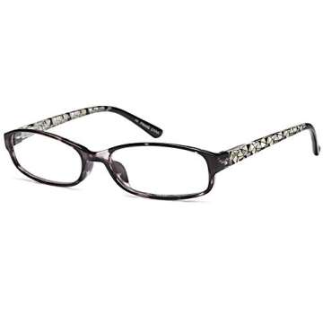 Gamma Ray Women's Reading Glasses 4 Pair Print Ladies Fashion Readers for Women