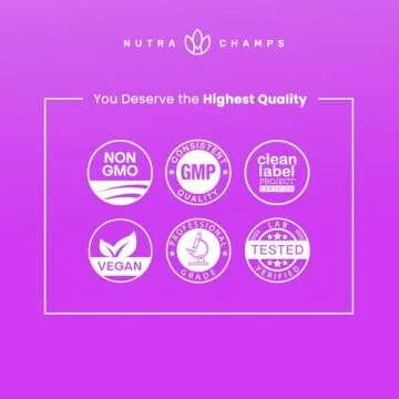 NutraChamps Biotin Gummies 10,000 mcg for Healthy Beauty