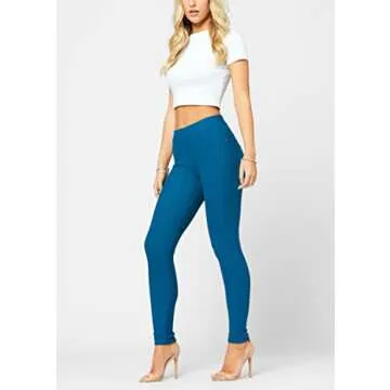 Conceited Jeggings for Women - Tummy Control & Pockets