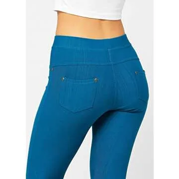 Conceited Jeggings for Women - Tummy Control & Pockets