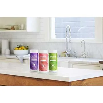 Method All-Purpose Cleaning Wipes, Pink Grapefruit, Multi-Surface, Compostable, 70 Count (Pack of 1)