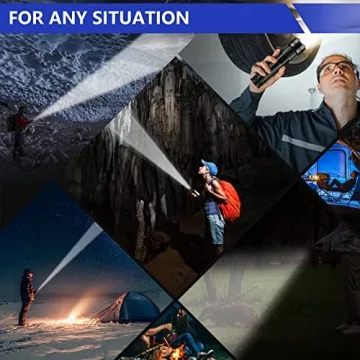 High Lumens Rechargeable LED Flashlight - Esgofo