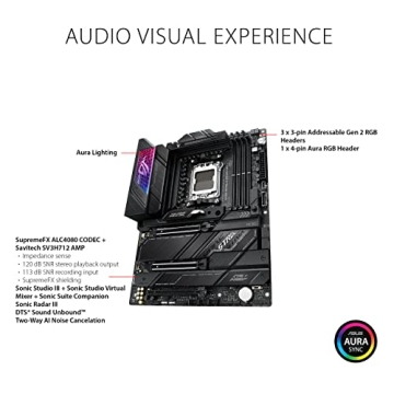 ASUS ROG Strix X670E-E Motherboard for Ryzen 7000 Gaming