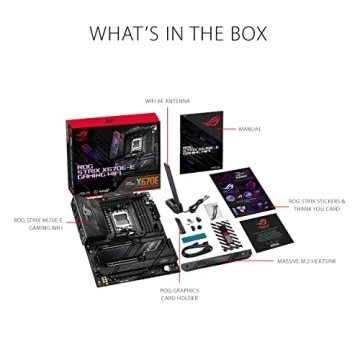 ASUS ROG Strix X670E-E Motherboard for Ryzen 7000 Gaming