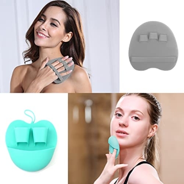 Soft Silicone Face Body Brush Set Gentle Exfoliation Massage
