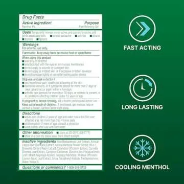 Biofreeze Pain Relief Gel for Muscle and Joint Pain