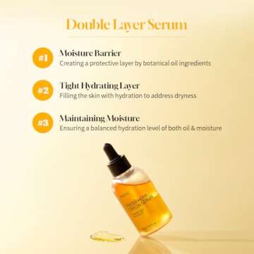 NACIFIC Fresh Herb Origin Facial Serum 1.69fl.oz 50ml Essence with Vitamin B, Vitamin C and botanical oil Essence Radiance Skin's moisture barrier Korean skincare for All skin types Christmas gift