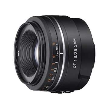 Sony Alpha SAL35F18 35mm f/1.8 A-mount Lens for Photographers