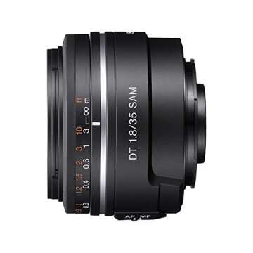 Sony Alpha SAL35F18 35mm f/1.8 A-mount Lens for Photographers