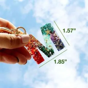 Reversed Resin Casting Alphabet Mold, Sturdy Letter & Number Silicone Mold for Epoxy Resin Crafts, Resin Keychains, Crayons, Soap, Clay Crafts, Key Rings not Included