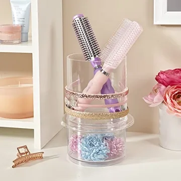 STORi Bella Stackable Hair Accessory Organizer Set