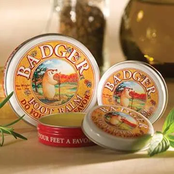 Badger Foot Balm Tin, 2 oz