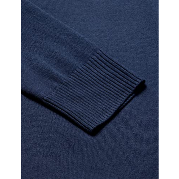 Stylish Women's Lightweight Cardigan Sweater in Navy