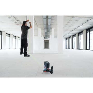 Bosch Green Beam Laser Level with Remote Control & Accessories