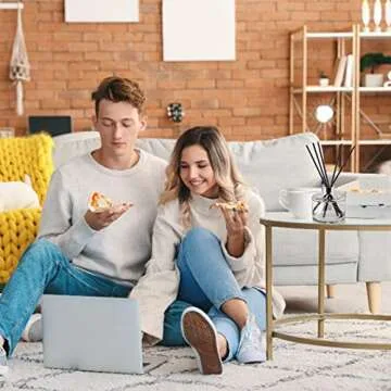 HOSSIAN 50pcs Diffuser Sticks - Fragrance Refill Black Fibre Reed Thick Diffuser Sticks for Diffuser Oils (7.5/19cm)