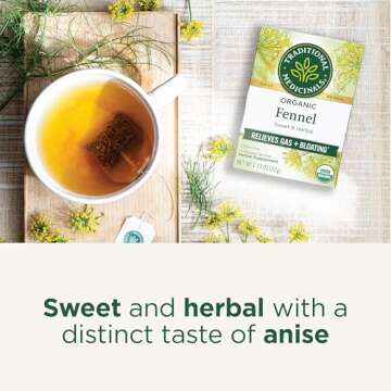 Traditional Medicinals Organic Fennel Tea, 16 Count
