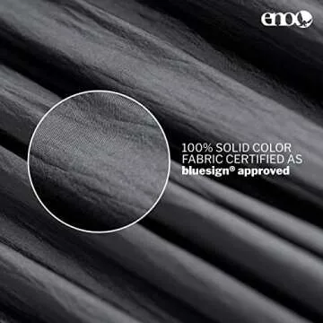 ENO SingleNest Hammock with Atlas Straps - Lightweight, 1 Person Portable Hammock - for Camping, Hiking, Backpacking, Travel, a Festival, or The Beach - Charcoal/Red