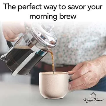 Maison Neuve Riverside 4-Piece Mug Set - Artisan Stoneware