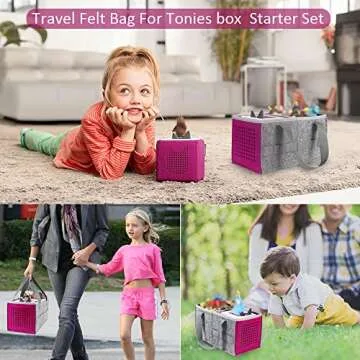 MASiKEN Portable Carry Case for Toniebox and Accessories