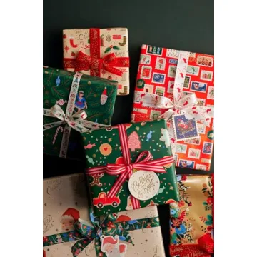 RIFLE PAPER CO. Holiday Ribbon - Perfect for Creative Gift Wrapping