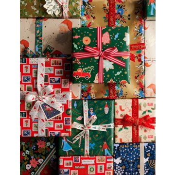 RIFLE PAPER CO. Holiday Ribbon - Perfect for Creative Gift Wrapping