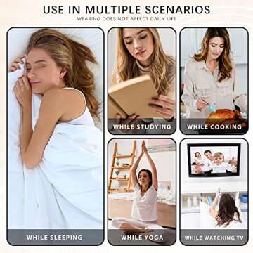 Women Heatless Curling Rod Rollers,No Heat Silk Curls Headband with Soft Foam, Curling Ribbon and Flexi Rods for Natural Long Medium Hair Diy Hair Styling Tools Black