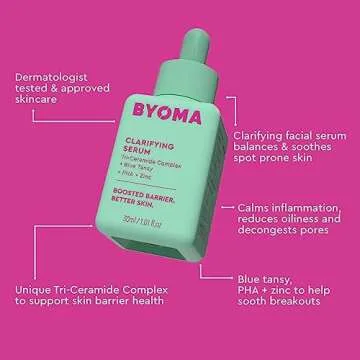 Byoma Clarifying Serum for Acne-Prone Skin - Hydrating & Calming