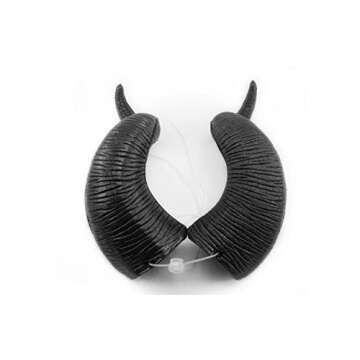 Stunning Lightweight Maleficent Horns for Costumes