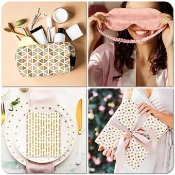 Boho Cotton Fabric Bundles for DIY Crafting - 12Pcs