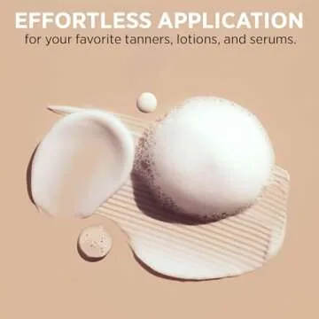 Self Tanner Tanning Mitt Set - Complete Tanning Mitt Kit with Exfoliating Gloves, Body and Face Tanner Mitts for the Perfect Fake Tan - Self Tanning Glove Mitt Applicator