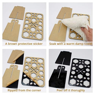 BEAKEY Makeup Brush Drying Rack for Fast, Organized Drying