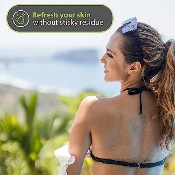 Alcala Body Wipes 100% Pure Bamboo Moisturizing 30 Pack