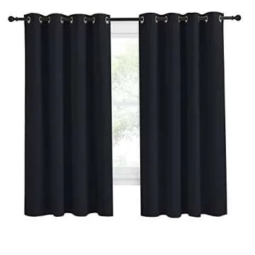 NICETOWN Blackout Curtains - Luxurious Light-Blocking Drapes 68 inch Length