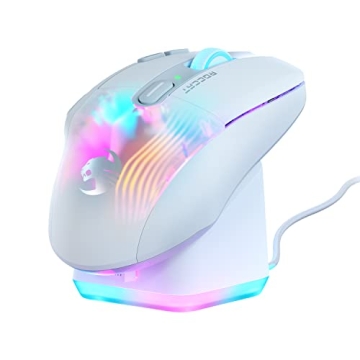 ROCCAT Kone XP Air – Ultimate Wireless RGB Gaming Mouse with 19K DPI & 100-Hour Battery