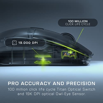 ROCCAT Kone XP Air Wireless RGB Gaming Mouse 19K DPI